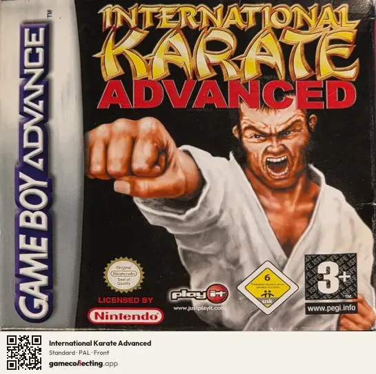 International Karate Advanced Game Boy Advance, PAL box front