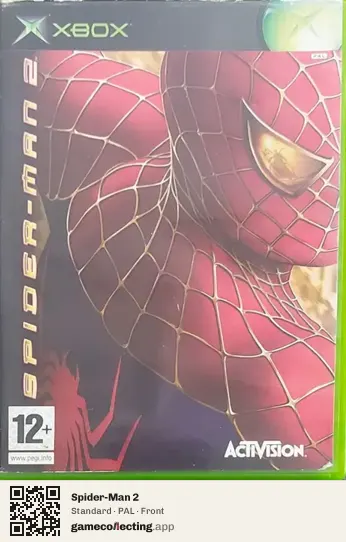 Spider-Man 2 Xbox, PAL box front