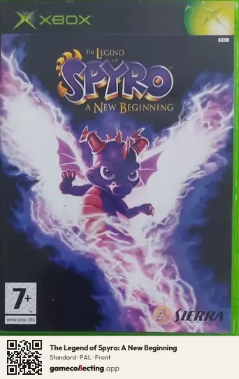 The Legend of Spyro: A New Beginning Xbox, PAL box front