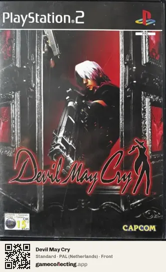 Devil May Cry PlayStation 2, Netherlands box front