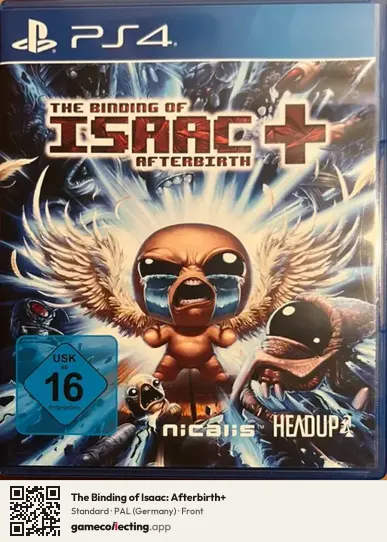 The Binding of Isaac: Afterbirth+ PlayStation 4, Germany box front
