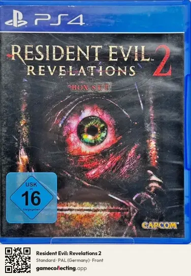 Resident Evil: Revelations 2 PlayStation 4, Germany box front