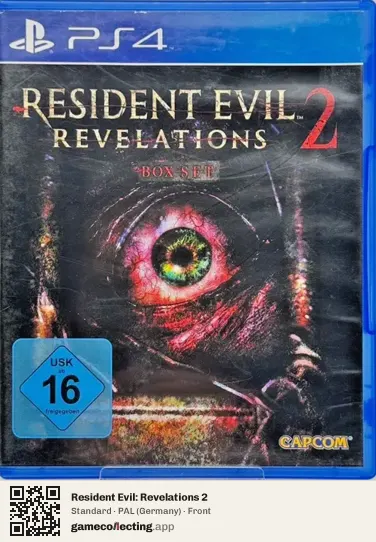 Resident Evil: Revelations 2 PlayStation 4, Germany box front