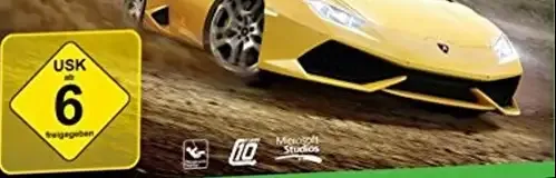 Forza Horizon 2, the USK square on its front