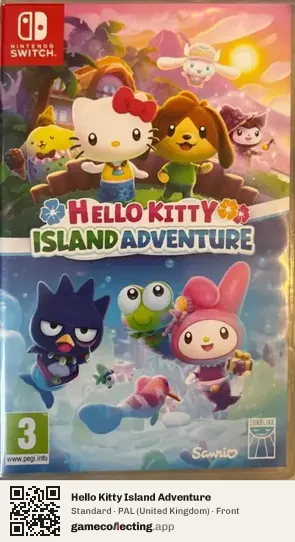 Hello Kitty Island Adventure Nintendo Switch, United Kingdom box front