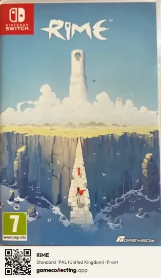 RiME Nintendo Switch, United Kingdom box front