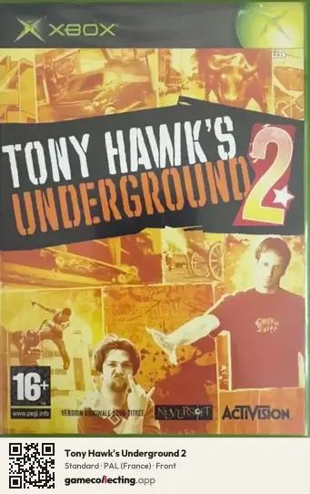 Tony Hawk's Underground 2 Xbox, France box front