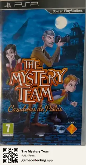 The Mystery Team PlayStation Portable, PAL box front