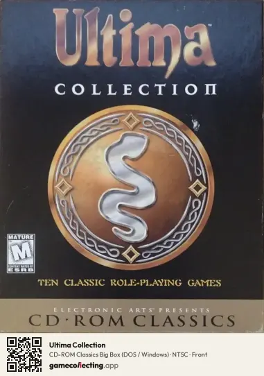 Ultima Collection Computer, NTSC box front
