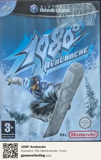 1080° Avalanche Nintendo GameCube, Netherlands box front