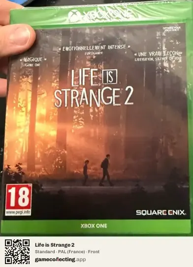 Life is Strange 2 Xbox One, France box front