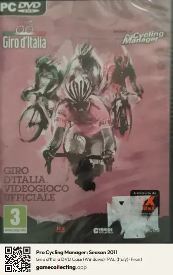 Pro Cycling Manager: Season 2011 Computer, Italy box front