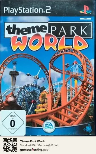 Theme Park World PlayStation 2, Germany box front