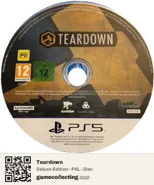 Teardown PlayStation 5, PAL disc