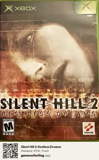 Silent Hill 2: Restless Dreams Xbox, NTSC box front