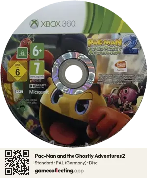 Pac-Man and the Ghostly Adventures 2 Xbox 360, PAL disc