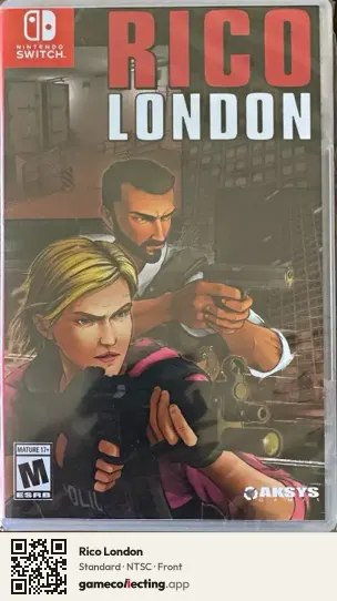 Rico London Nintendo Switch, NTSC box front