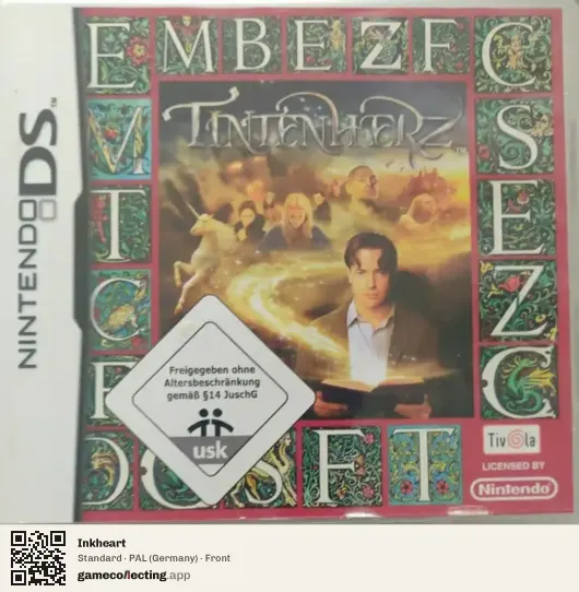 Inkheart Nintendo DS, Germany box front