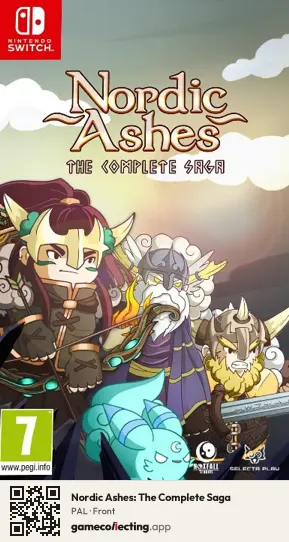 Nordic Ashes: The Complete Saga Nintendo Switch, PAL box front