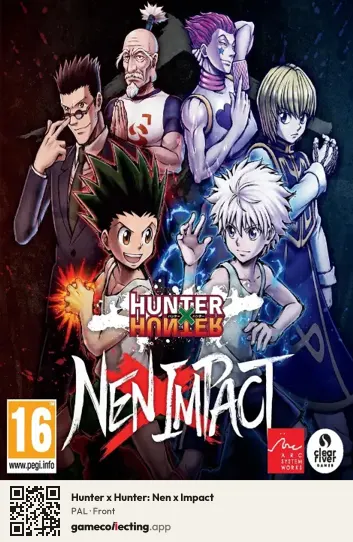 Hunter x Hunter: Nen x Impact PlayStation 5, PAL box front