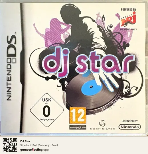 DJ Star Nintendo DS, Germany box front