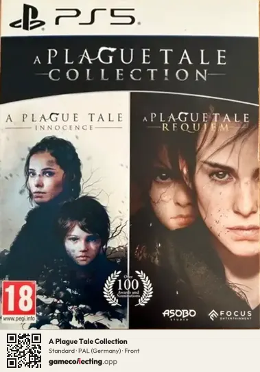 A Plague Tale Collection PlayStation 5, Germany box front