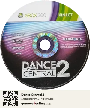 Dance Central 2 Xbox 360, PAL disc