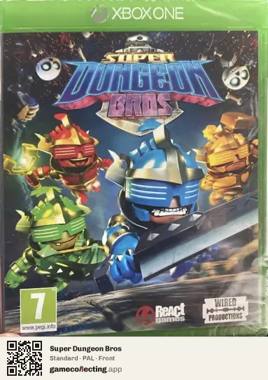 Super Dungeon Bros Xbox One, PAL box front