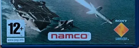 Ace Combat 5: The Unsung War, the PEGI square on its front