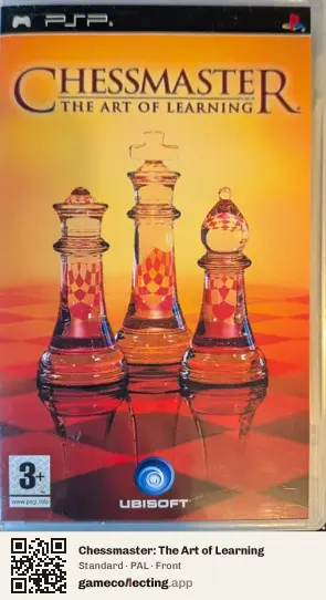 Chessmaster: The Art of Learning PlayStation Portable, PAL box front