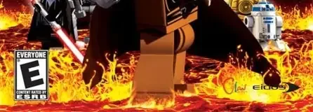 LEGO Star Wars: The Video Game, the ESRB box on its front
