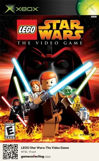 LEGO Star Wars: The Video Game Xbox, NTSC box front