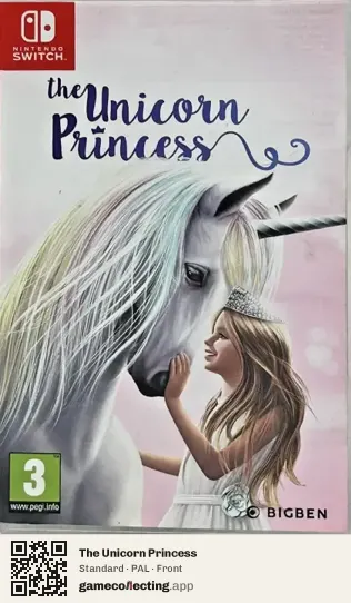 The Unicorn Princess Nintendo Switch, PAL box front