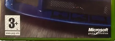 Forza Motorsport, the PEGI square on its front