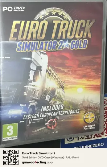 Euro Truck Simulator 2 Computer, PAL box front