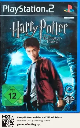 Harry Potter and the Half-Blood Prince PlayStation 2, Germany box front
