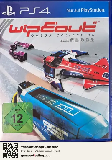 Wipeout Omega Collection PlayStation 4, Germany box front