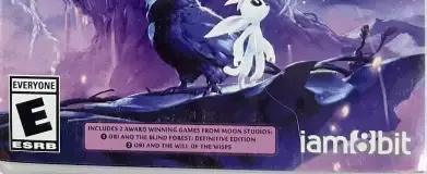 Ori: The Collection, the ESRB box on its front