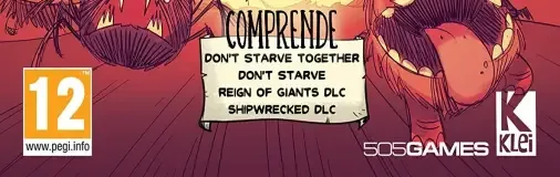 Don't Starve Mega Pack, the PEGI square on its front