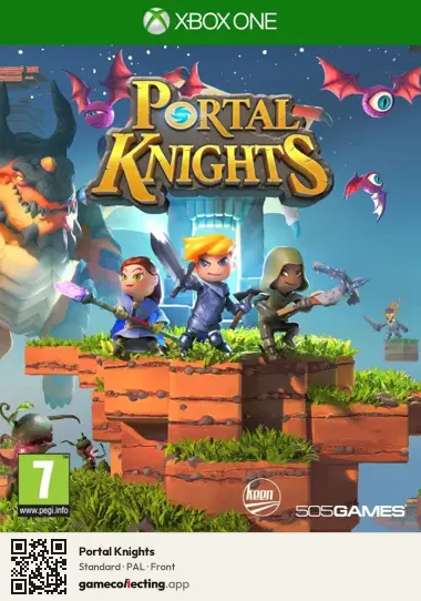 Portal Knights Xbox One, PAL box front
