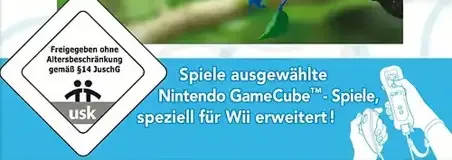 New Play Control! Pikmin 2, the USK square on its front