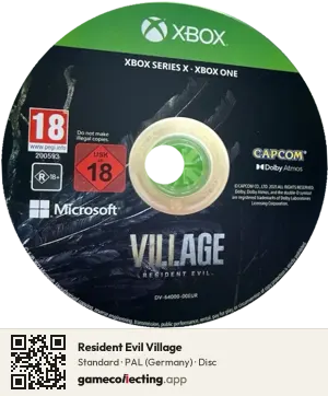Resident Evil Village Xbox Series X, PAL disc