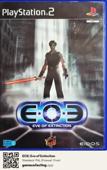 EOE: Eve of Extinction PlayStation 2, France box front