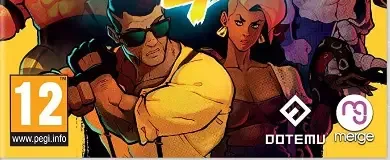 Streets of Rage 4, the PEGI square on its front