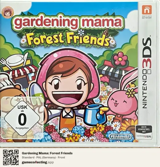 Gardening Mama: Forest Friends Nintendo 3DS, Germany box front