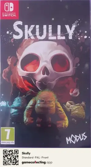 Skully Nintendo Switch, PAL box front