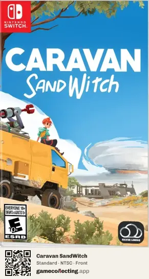 Caravan SandWitch Nintendo Switch, NTSC box front
