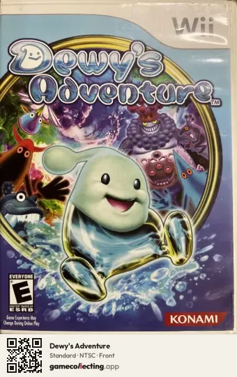 Dewy's Adventure Nintendo Wii, NTSC box front