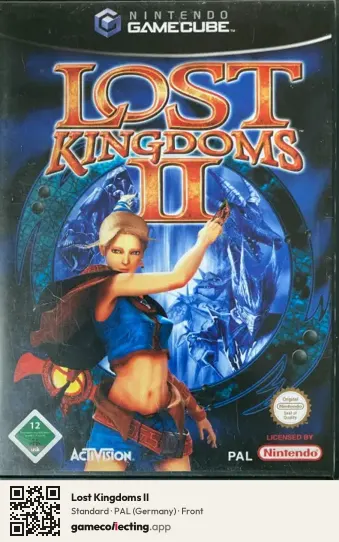 Lost Kingdoms II Nintendo GameCube, Germany box front