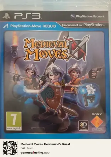 Medieval Moves: Deadmund's Quest PlayStation 3, PAL box front